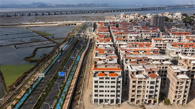 安置區項目最新建設進度來了 40余戶動遷戶搬入新家