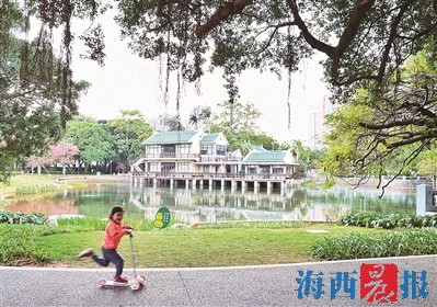 中山公園景觀改造已接近尾聲 “九旬”老園煥發生機