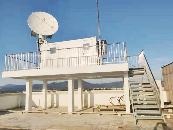 全固態X波段雙偏振氣象雷達在漳州投入使用